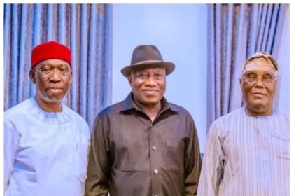 2023 presidency: Atiku, Okowa meet ex-president, Jonathan