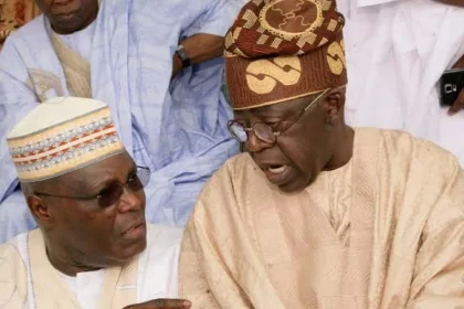 Tinubu and Atiku 'I once stopped Tinubu from bringing hard drugs into Nigeria.' - Atiku